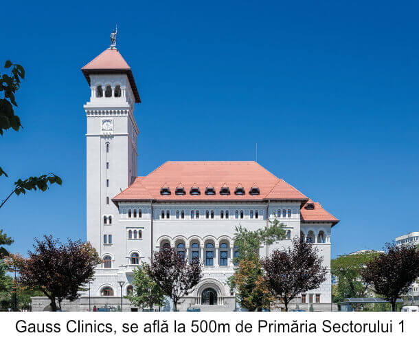 Gauss Clinics se află la 500m de Primăria Sectorului 2